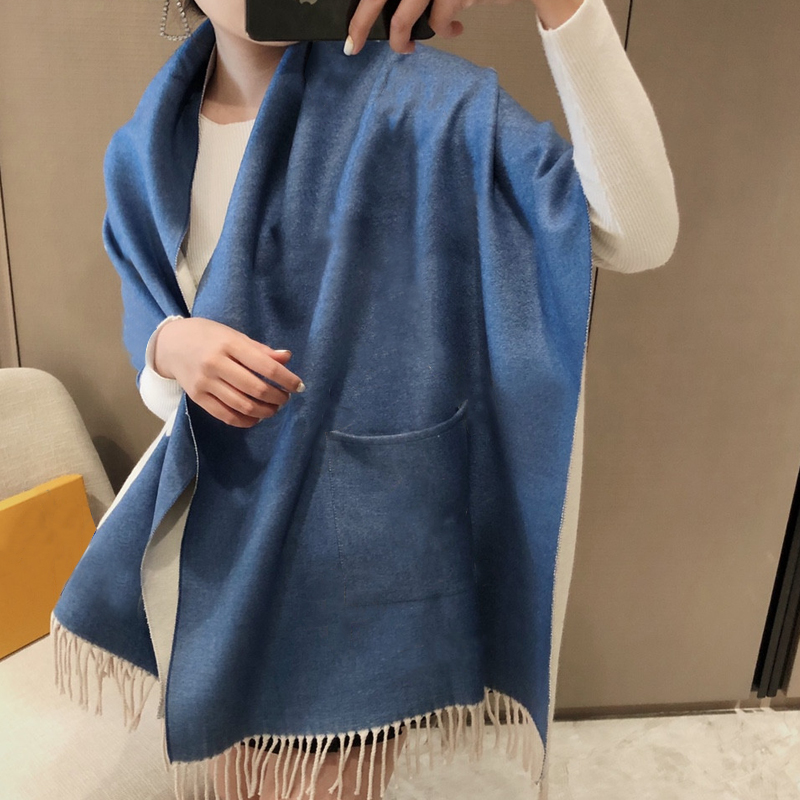 Dames Sjaal: Blauw