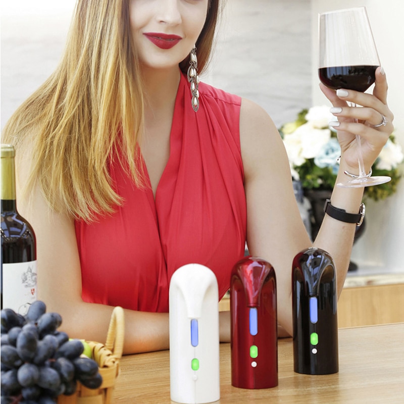 Elektrische Wijn Schenker, Smart Wijn Decanter Automatische Rode Wijn Schenker Beluchter Decanter Dispenser Wijn Gereedschap