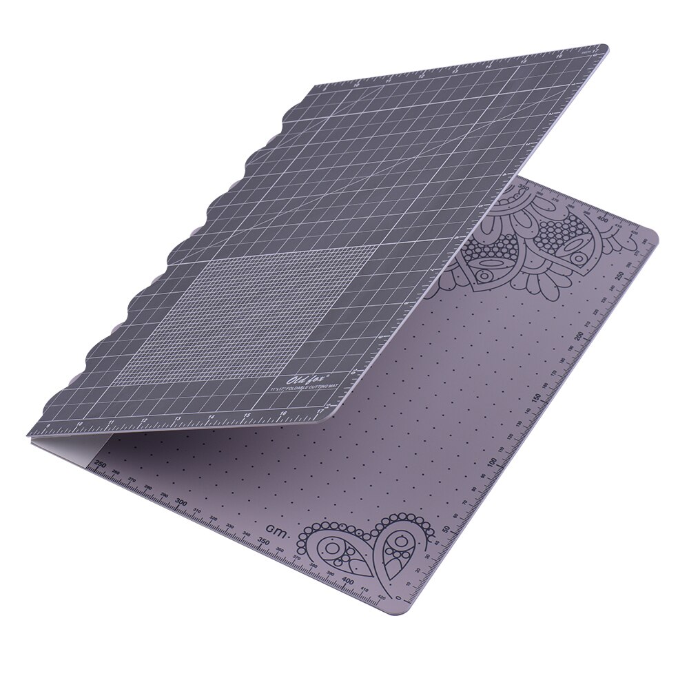Opvouwbare Snijmat 17.8*11.9 Inch Duurzaam Antislip Pvc Board Vouwen Self Healing Mat Voor Snijden Quilten naaien Scrapbooking