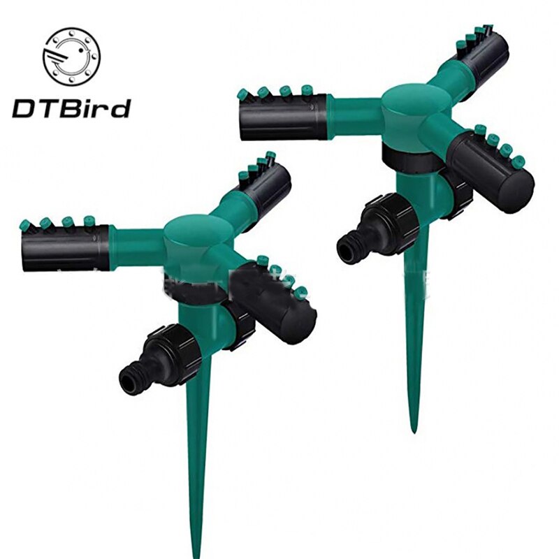 Plen sprinkler automatisk 360 roterende hage vann sprinkler plen vanning plen vanning hage vanning kjøling  #0424: Default Title