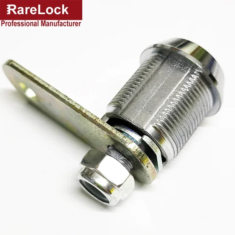 Tubular Cabinet Cam Lock 19mm for Drawer Mailbox Tool Box Game Vending DIY Furniture Hardware Rarelock MA015 G