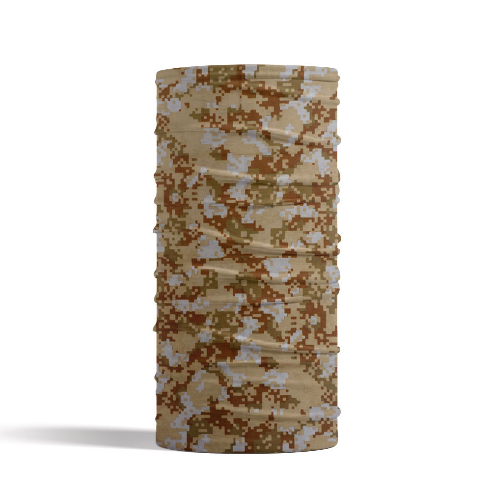 Fashion16-mascarilla de camuflaje urbana, Bandana de Color azul claro para senderismo, protección multifuncional para el cuello, polainas: 12