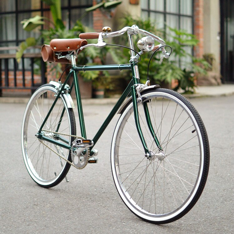 700c 24/26 Inch Retro Bike Stainless Steel Fender City Road Bicycle Fixed Gear Bike Fender Front Rear Silver