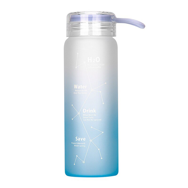 Kitchenace 1pc frostet glass vannflaske bærbar kolbe garrafa termica sport drikkeflaske krus termos kopp dingser & verktøy