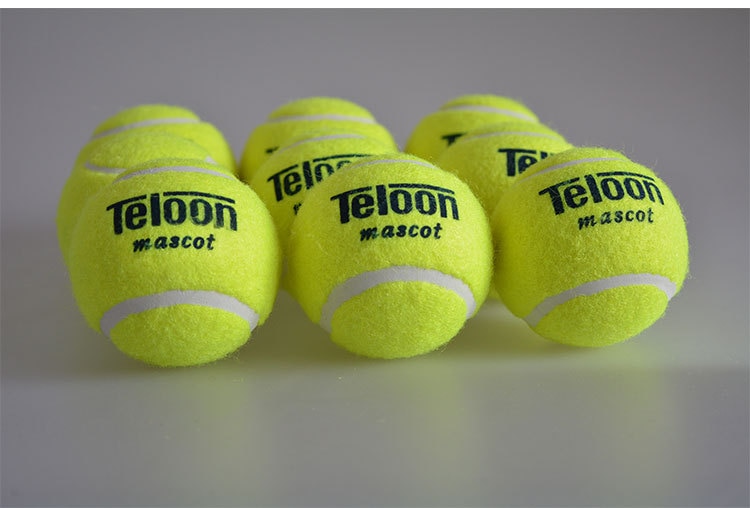 Brand Tennis ball for training 100% synthetic fiber Good Rubber Competition standard tenis ball 1 pcs low price on