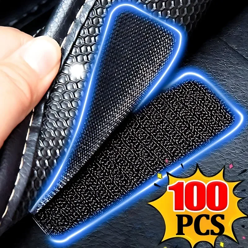 Tapijt Bevestigingsstickers Dubbelzijdig Hoge Zelfklevende Auto Tapijt Vaste Patches Thuis Vloer Voetmatten Anti Slip Grip Tapes