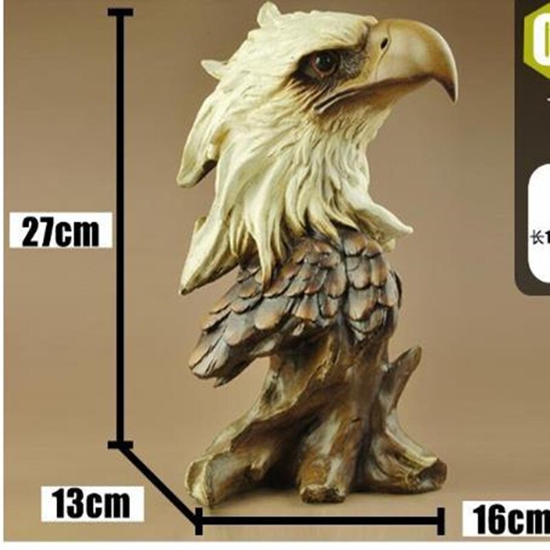 Wood carving, animal lion tiger wolf eagle sculpture crafts, home office shop desktop decoration crafts