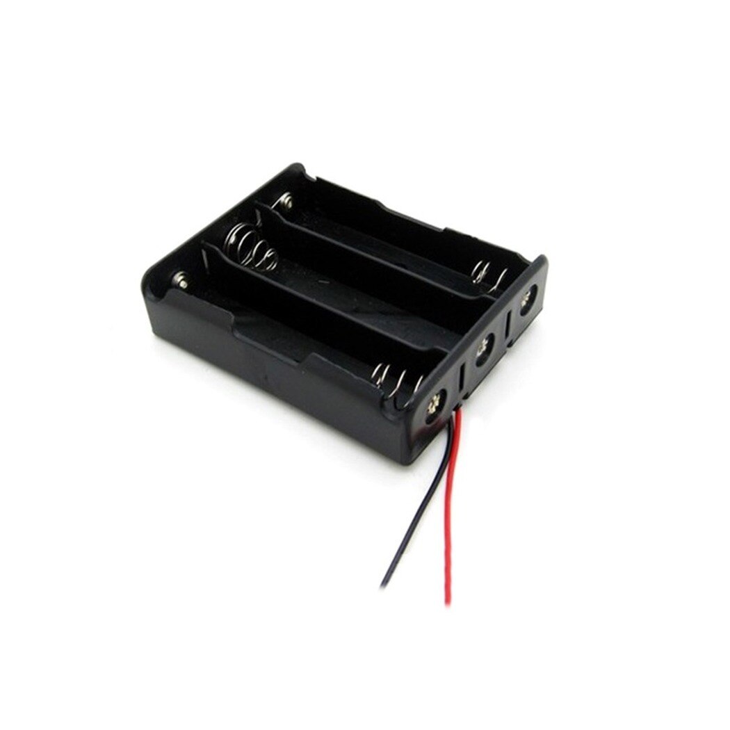 3x 18650 Battery Holder with Wire Batteries Case Storage Box Diy 3 Slot 3*18650 Rechargeable Battery Shell Housing