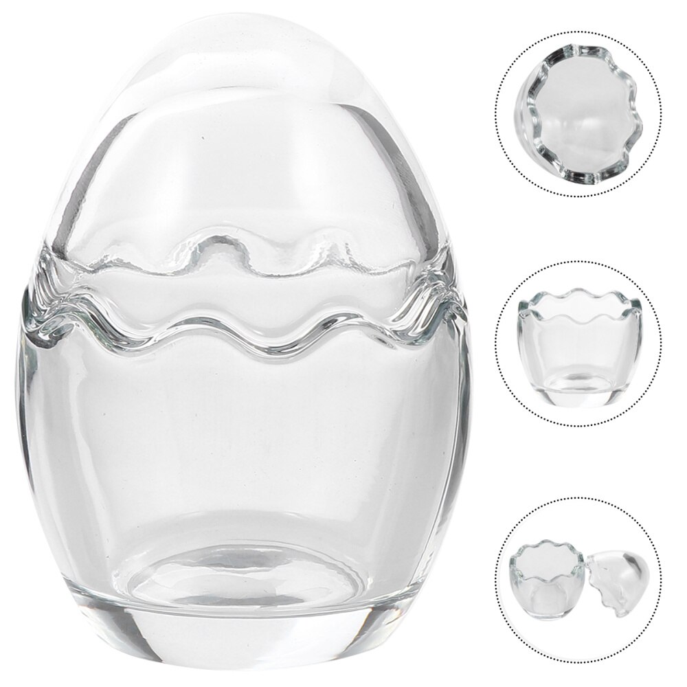 2pcs Pudding Cup Funny Yogurt Making Egg Shape Pudding Mold for Pudding