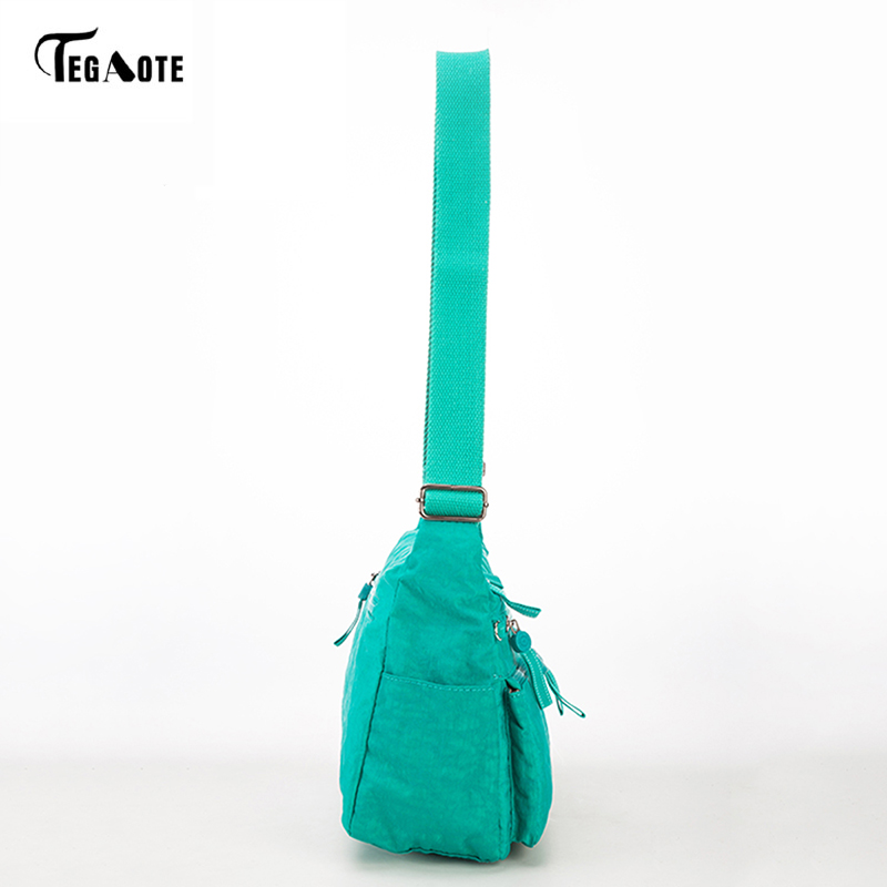 TEGAOTE femmes Messenger sacs dames Nylon sac à main voyage décontracté Original sac femme grande capacité sac à bandoulière