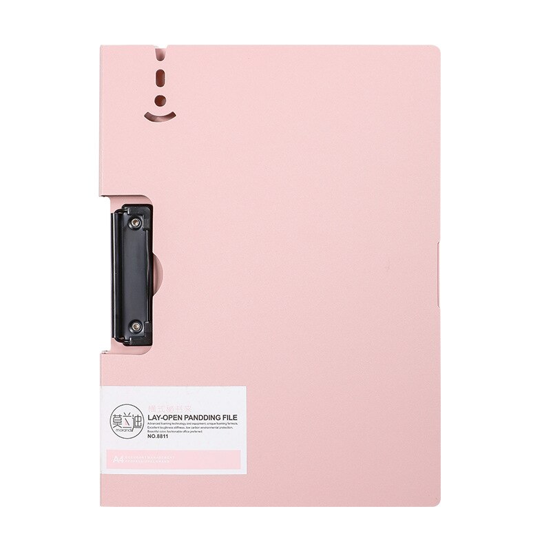 Kawaii – classeur Morandi A4, avec Clip en métal, rangement du papier de Test, bloc-notes, presse-papiers, papeterie fournitures de bureau