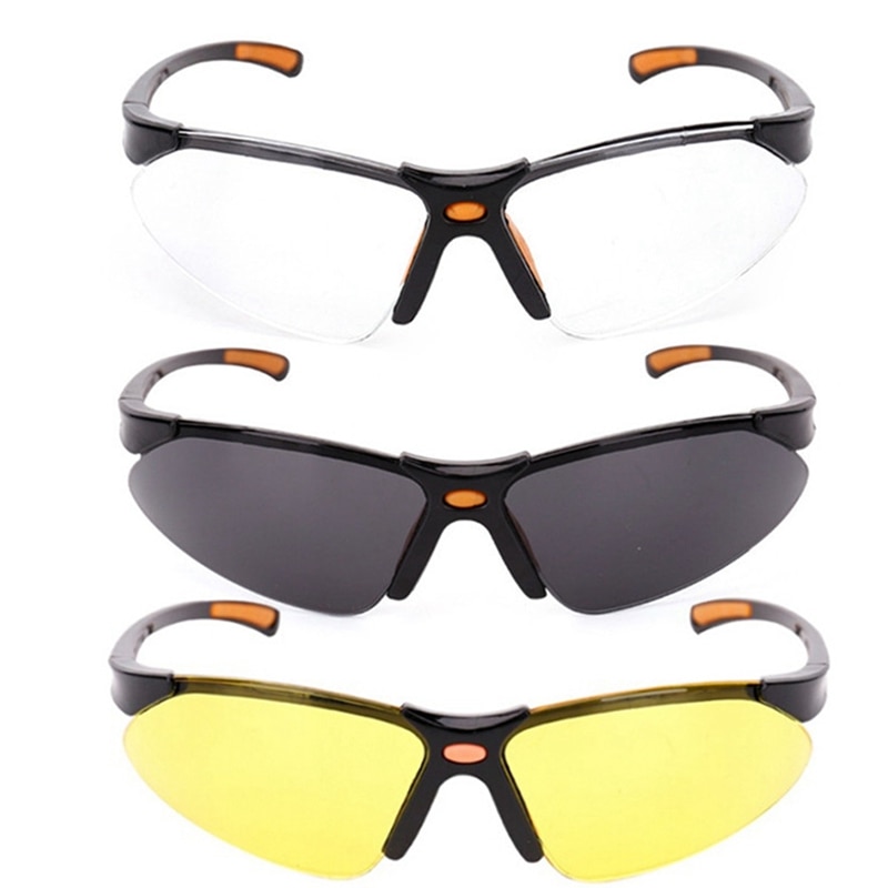 1 stk øjenbeskyttelse sikkerhedsbriller arbejdsbriller udendørs ridebriller ventilerede briller arbejder laboratorie dental