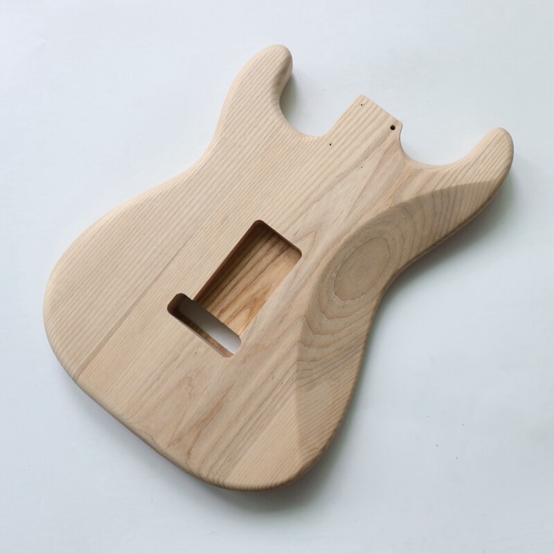 Corps de guitare Donlis non fini brut Ash ST corps de guitare électrique adapté pour simple humbucker P90 et LP micros pièces de guitare guitarra