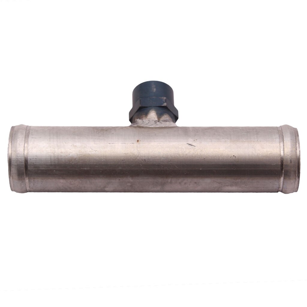 35mm Car Inline Radiator Hose Connector 3/8 NPT Temperature Sensor Adapter