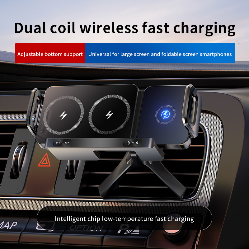 2025 hoog-intelligente mobiele telefoon/padhouder Magnetische telefoonhouder voor auto Auto roterende telefoonhouder Draadloze autolader