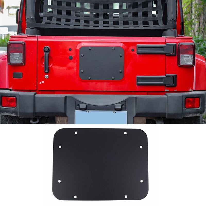 Garniture De Couverture Poignée Porte Aluminium Pour Jeep Wrangler JK 2007-2016 - Coloris Argent