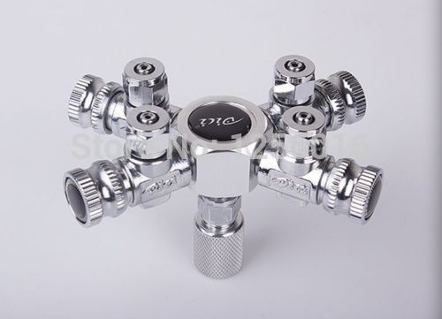 6 outlet double outlet output Aquarium CO2 Regulator, 2 way, 3 way, 4 way, 5 way, 6 way splitter +