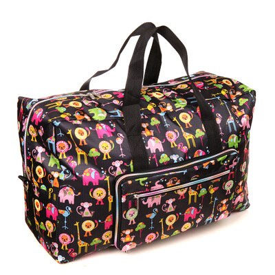 Casual Travel Bags portátil plegable hombro Duffle Bag Trolley equipaje Tote Sac A Main colorido gran capacidad bolsas impermeables: MULTI