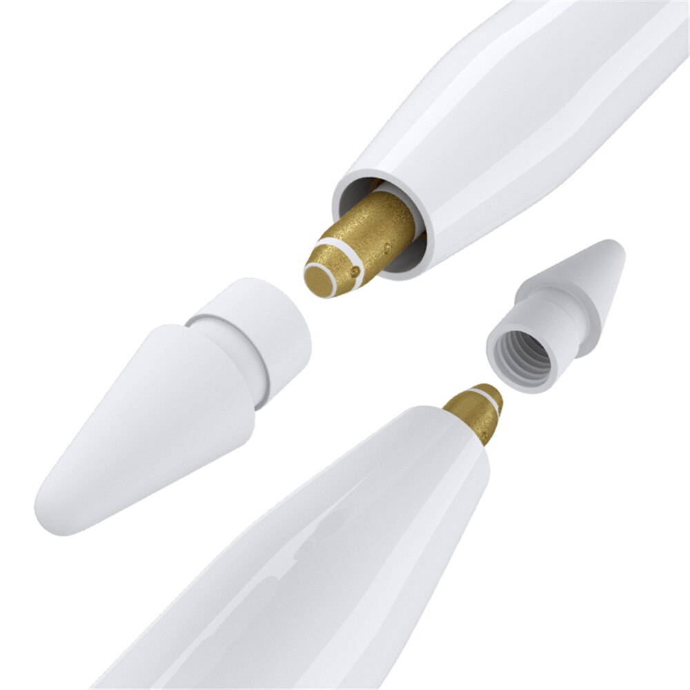 Punta de repuesto para Apple Pencil 1, 2, iPad Pro, lápiz táctil, reparación suave, duradero, novedad