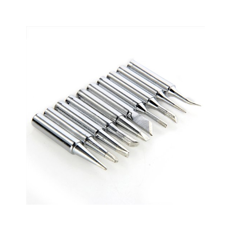 10 Tips Set Soldering Iron Tips Solder Tip Lead-free Screwdriver Iron Tip 900-T-I/ BK/ 1.6D/ 2.4D/ 3.0D/ 2C/ 3C/ 4C