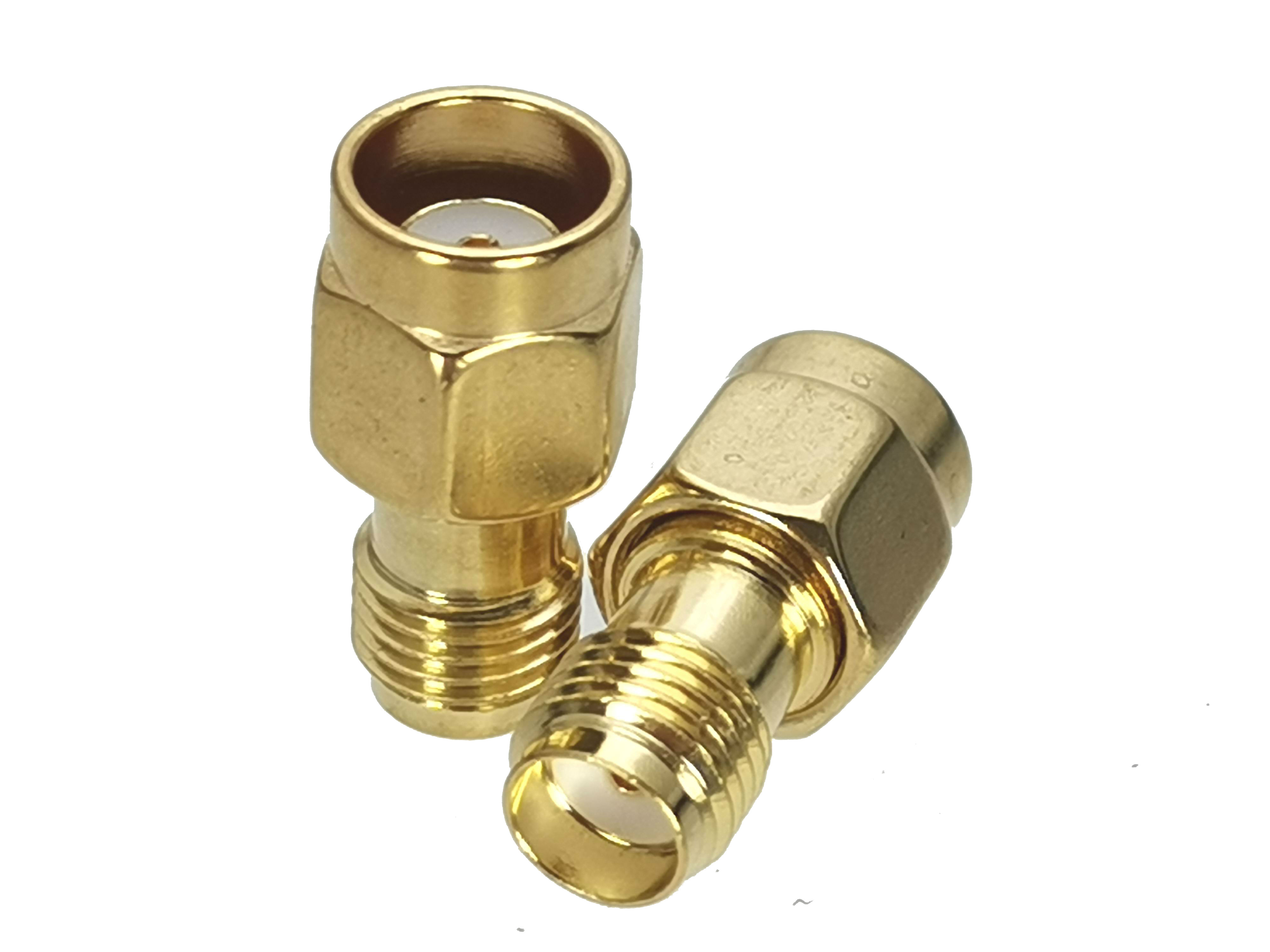 1Stck RP-SMA rpsma zu sma/RP-SMA Stecker & Buchse Buchse rf Koaxial Adapter Stecker Prüfung konverter: MULTI