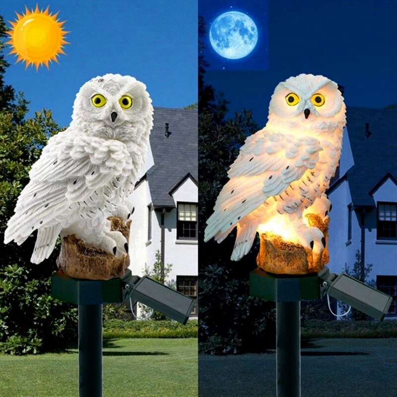 Uil Led Solar Light Gazon Paddock Tuin Decoratie Led Verlichting Waterdicht Solar Led Light Outdoor Straat Garland Solar Lamp