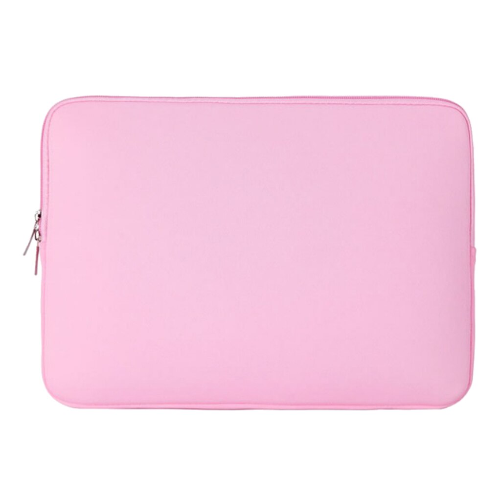 13 Inch Tablet Laptop Sleeve Case Tas Cover Rits Zakje Voor Ipad: Pink