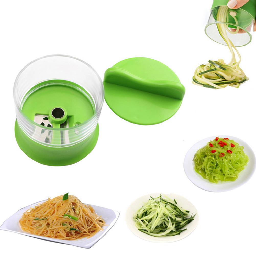 Multifunctionele Snijmachine Abs Rvs Spiraal Komkommer Wortel Peeling Mes Snijmachine Keuken Gadgets Rasp