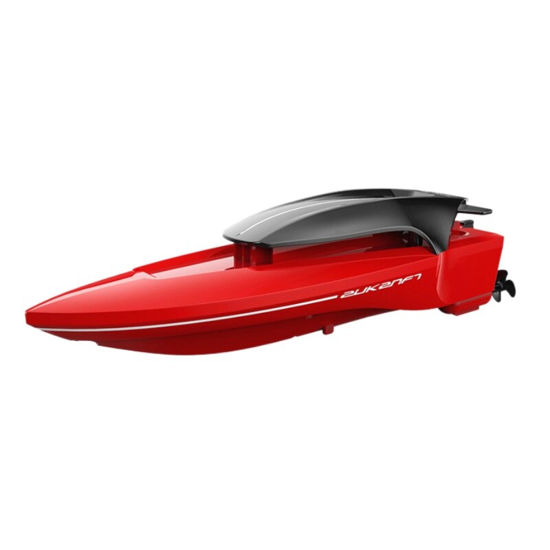 Elektrisk ubåd rodmodel børnelegetøj båd 2.4g rc båd højhastigheds fjernbetjening både børn modelbåde: Rød