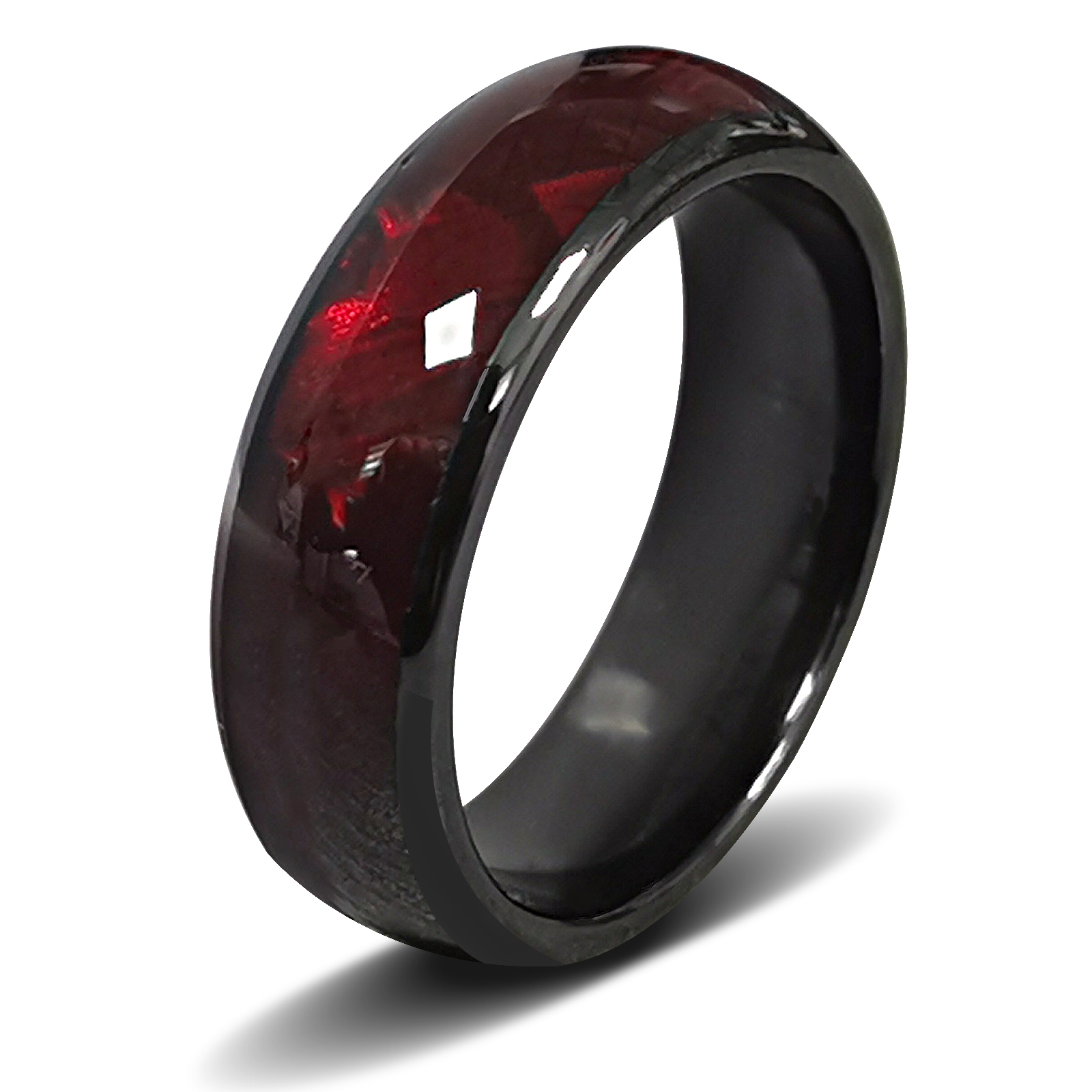 Bague intelligente en céramique programmable pour hommes ou femmes, puce NDavid Ntag216, 888 octets: Champagne