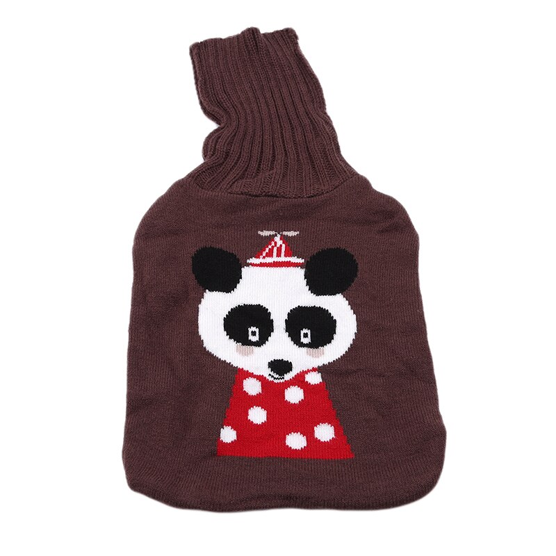 Creatieve Leuke Fles Warm Water Zak Warme Cover Explosieveilige Rubber Warm Water Fles Cover Wasbare Huishoudelijke: panda