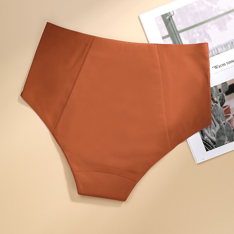 2022 Mid-Rise Seamless Menstrual Period Panties 4 Layers Absorbent Leak Proof Culotte Lengthened Menstrual Panties