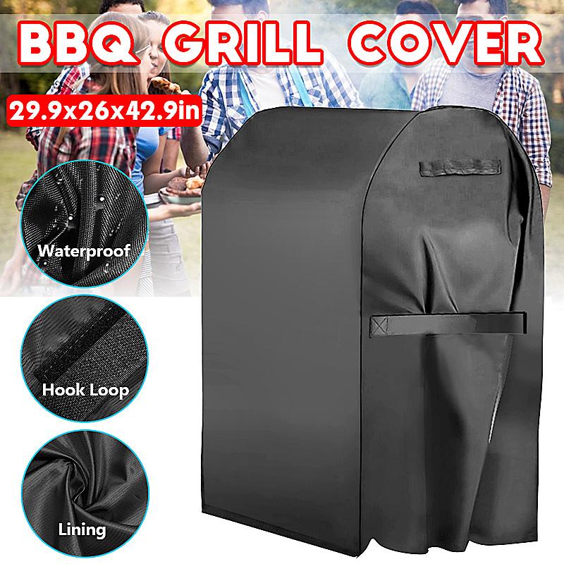 76x66x109CM Heavy Duty BBQ Gas Protector Covers Waterproof Dustproof Garden Grill Outdoor BBQ Grill Cover Storage Bag For Weber