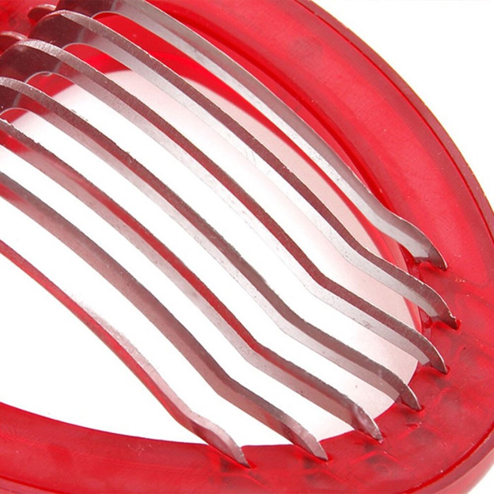 Aardbei Slicer Fruit Prachtige Mooie Verschijning Aardbei Cut Rvs Slicer Keuken Gadget Praktische