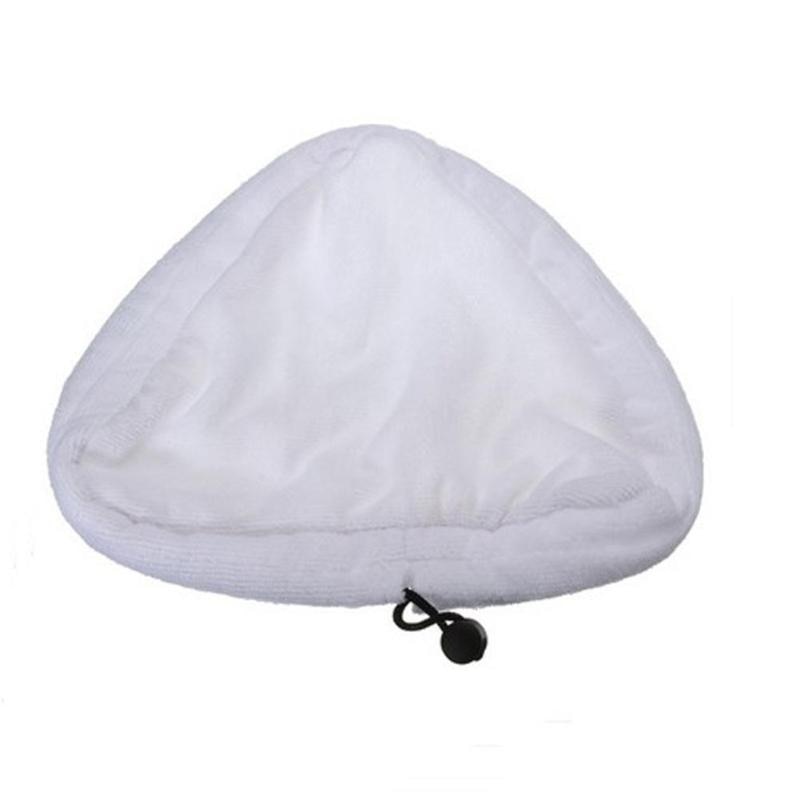 Driehoek Vorm Stoom Wasbaar Mop Doek Cover Microfiber Floor Cleaning Vervanging Pads E5M1