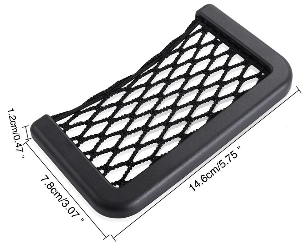 Universal Black Car Net Bag Phone Holder for geely atlas emgrand x7 ec7 for citroen c4 c3 c5 berlingo c4 picasso