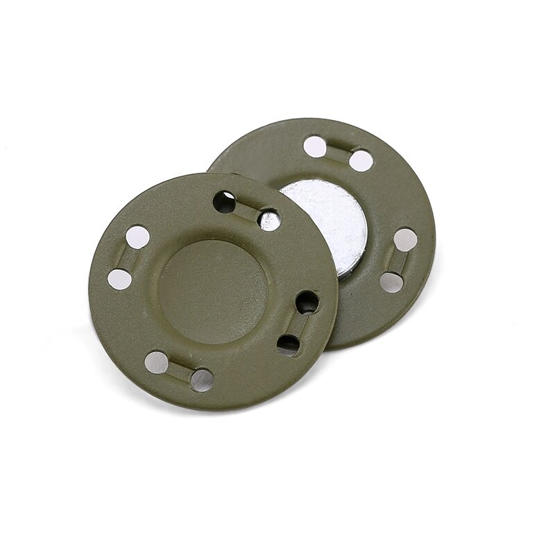 5 par szycia metalowe guziki magnes kamień kolorowe automatyczne zatrzaski magnetyczne niewidoczne walizka torba płaszcz klamra DIY rękodzieło: 21mm 5 pairs / nie.07-ArmyGreen