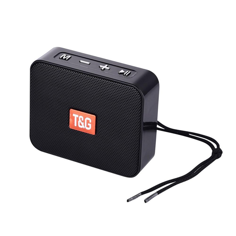 Mini Altoparlante TG166 Lettore Portatile di musica Con Radio FM Bluetooth Altoparlanti Subwoofer Esterno Chiamata Hands-free de som altavoces: black