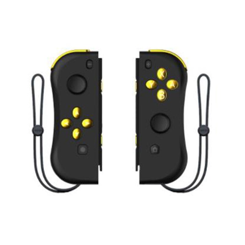 Bluetooth Wireless Controller Gamepad For Nintend Switch Console Vibration Sensor Con Handle Game Left Right Joystick Controller: black gold