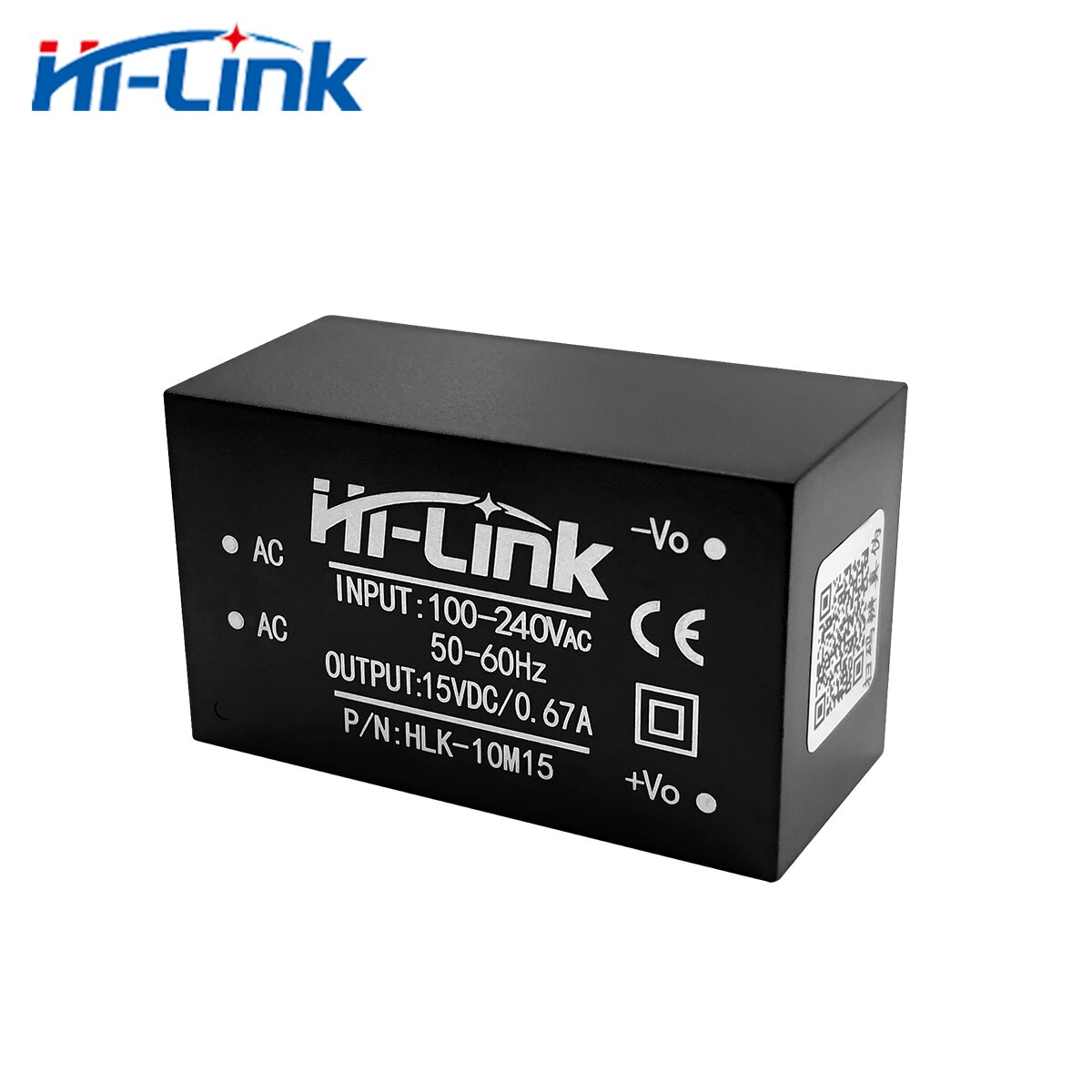 Hi-link 2 stk 220v 15v 10w ac dc isoleret intellig... – Vicedeal