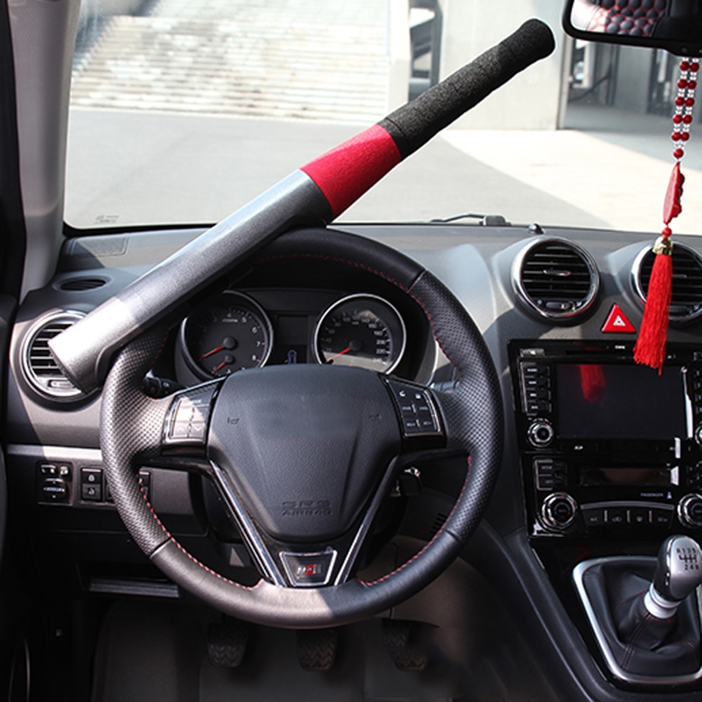 Auto Car Baseball Anti-theft Steering Wheel Lock Single Slot Medium Size