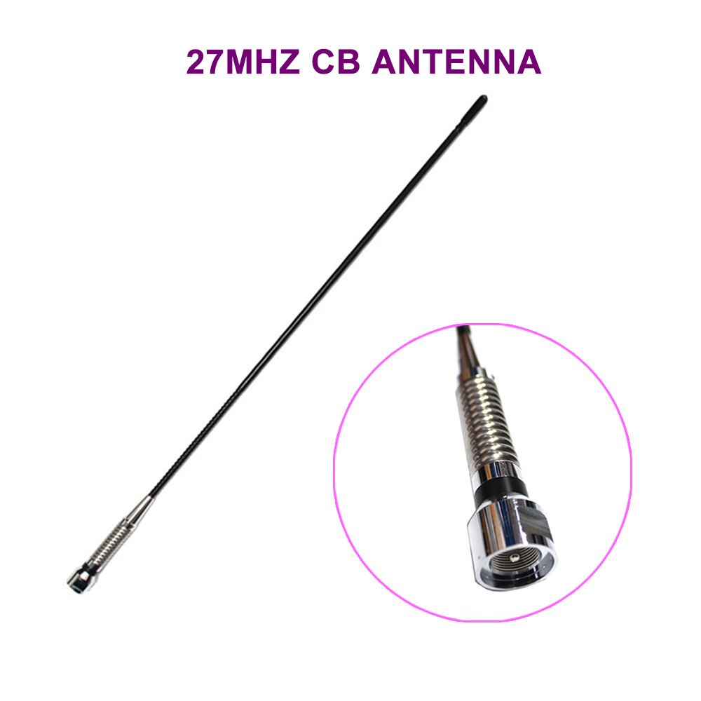 Antena do hf 27m da antena do chicote de rádio do cb da antena 27m do cb de 27m para o rádio de anytone at-6666 AT-5555N cb moblie