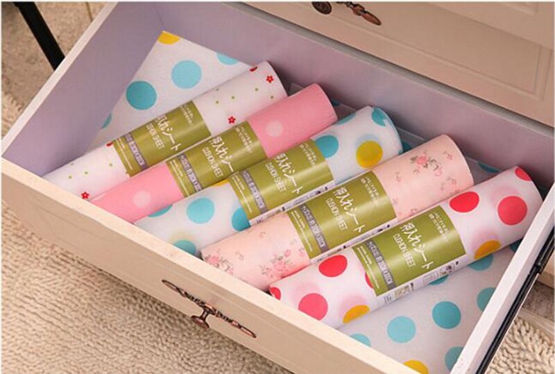 5M Kitchen Table Drawer Shelf Liner Contact Paper Waterproof Mat Pad No Slid