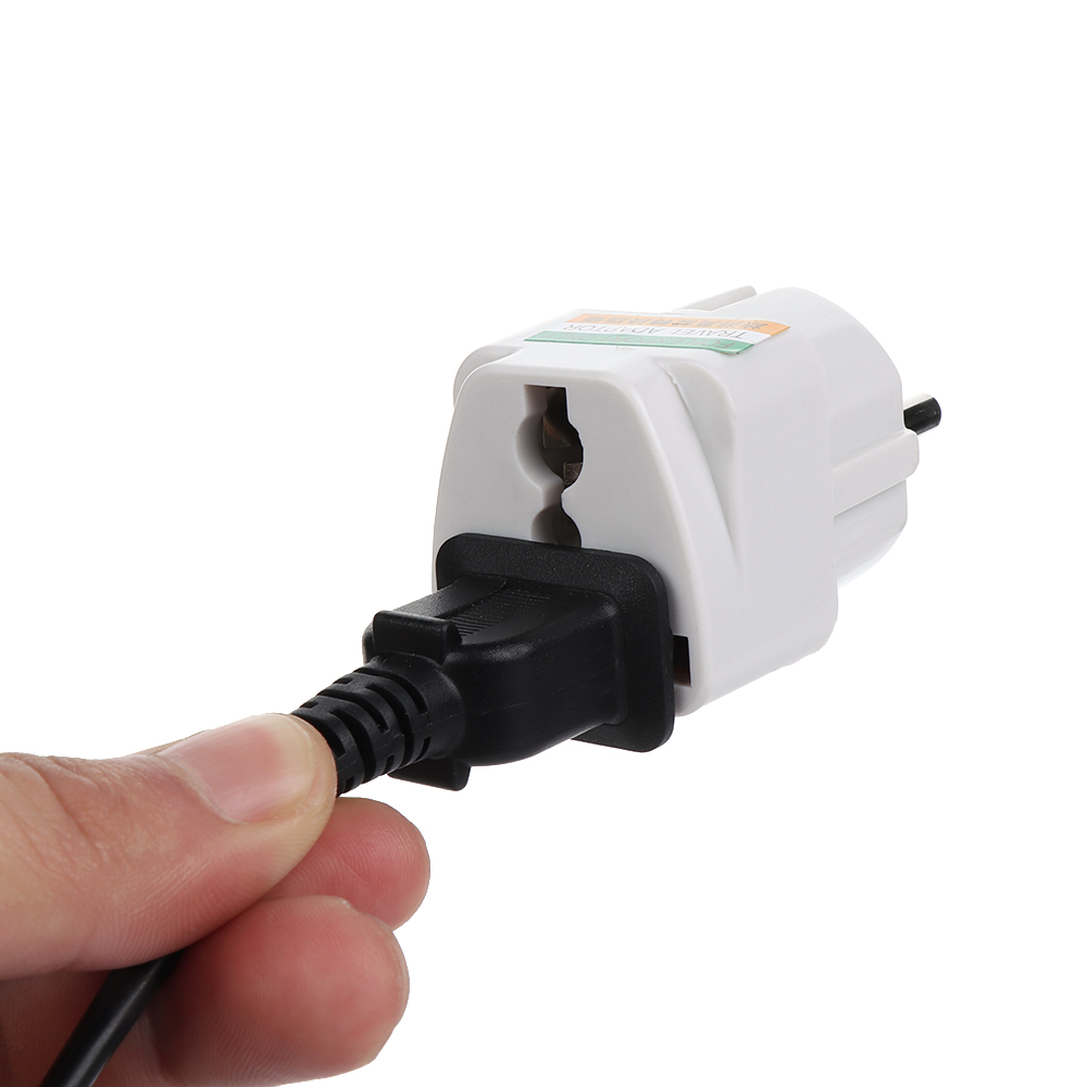 1 st Universele US UK Au EU Plug Europa Travel Wall AC Power Charger Outlet Adapter Converter 1 Ronde socket Pin