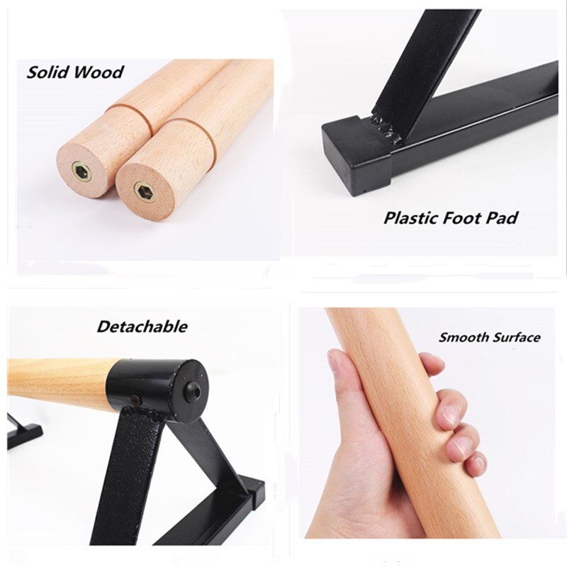 1pair Gym Fitness Parallel Bar Push-up Stands Iron Triangle Handstand Handles Rack Weight Arm Muscle Strength Training Equipment