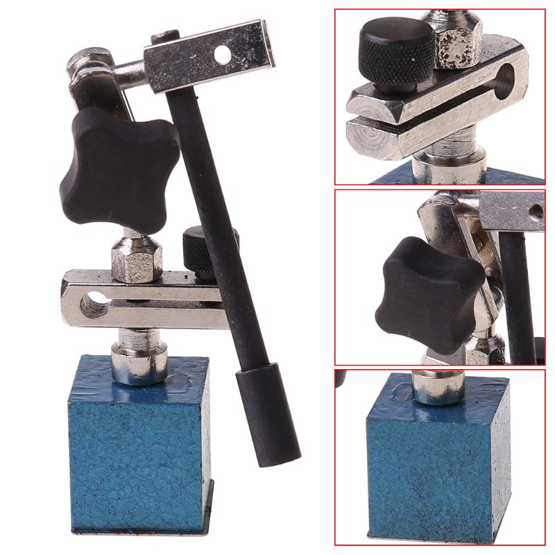 215mm Height Level Dial Test Gauge Indicator Rotary Magnetic Stand Base Holder Base Holder Stand A02