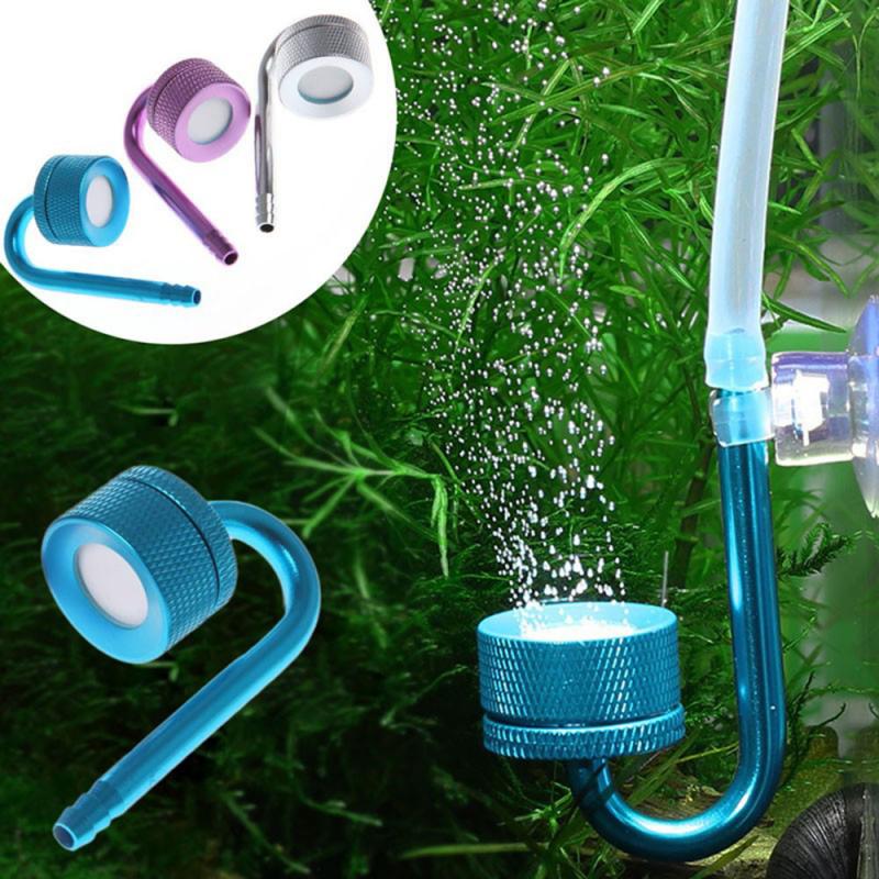 Co2 forstøversystem til akvarium akvatisk kontrol akvarie diffuser akvarium akvatisk plante kuldioxid reaktor 3 farve