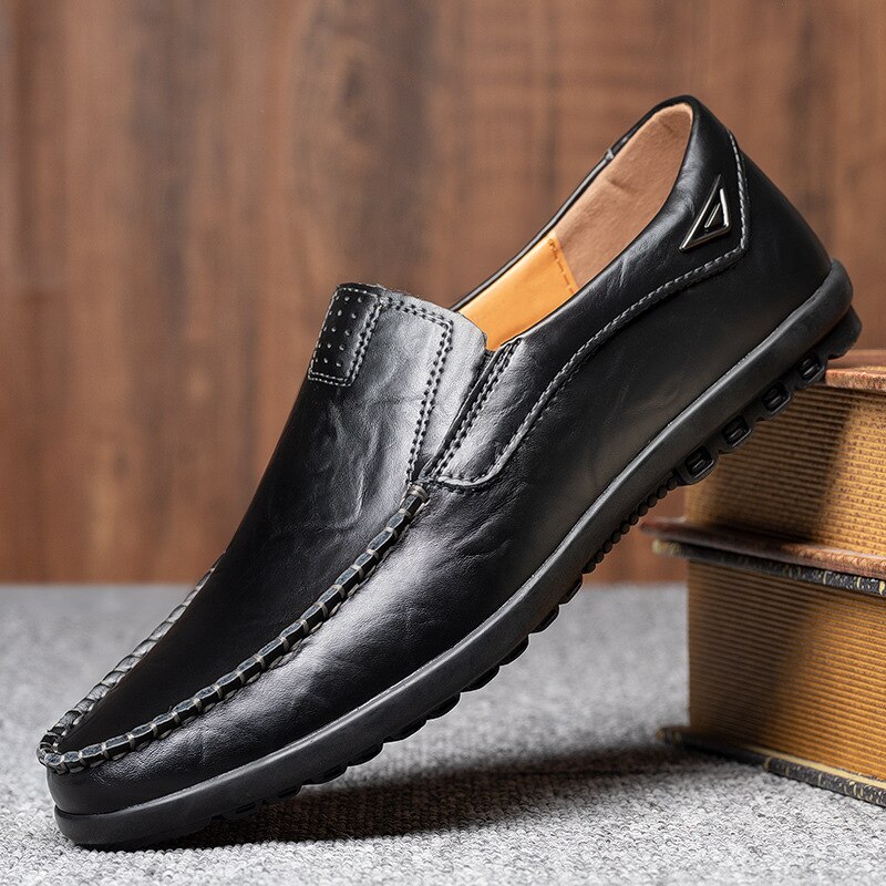 Men's Shoes Business Casual Men's Leather Shoes Spring British Men's Casual Leather Shoes Low-cut Light Men's Shoes