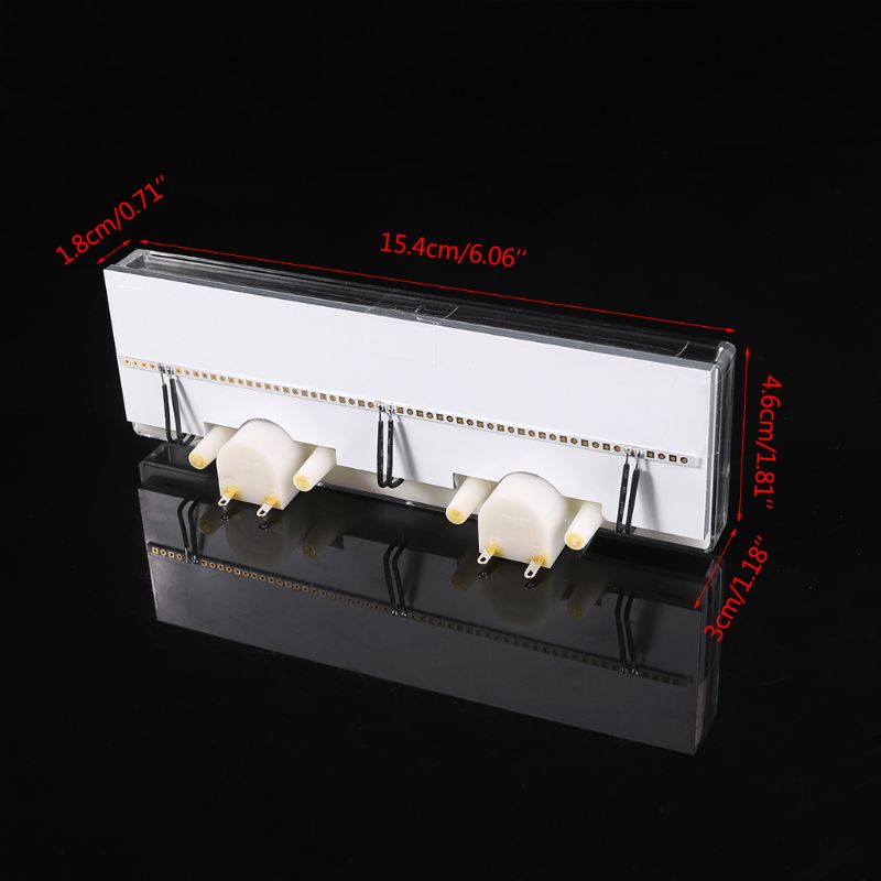 Panneau d&#39;amplificateur de puissance, double VU analogique, niveau Audio, dB mètre avec rétro-éclairage