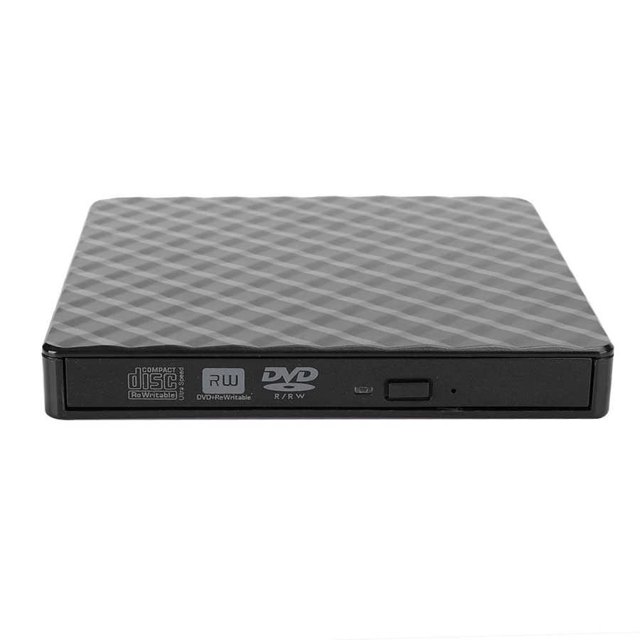 USB 3.0 External Optical Drive DVD Writer Notebook Accessory Black for WindowsXP / 2003 / for Windows8.1